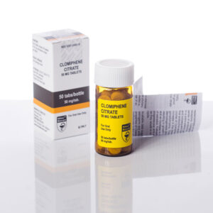 Clomid 50mg – Citrato de Clomifeno para Antiestrogênio, bloqueia Estrogênio