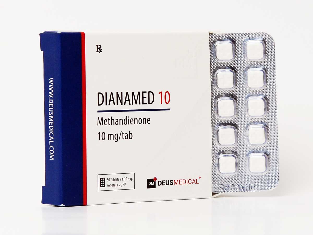 Dianamed 10mg – Methandienona – Deus Medical