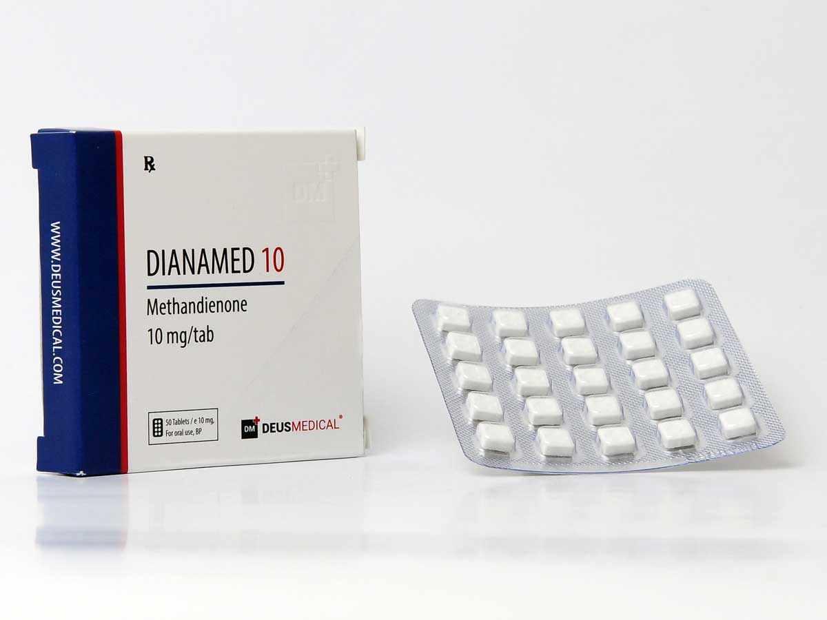 Dianamed 10mg – Methandienona – Deus Medical - Imagem 2