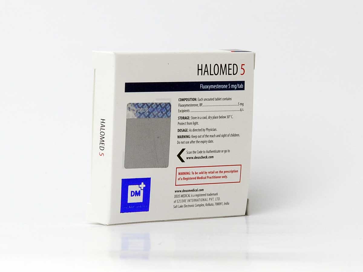 Halomed 5mg – Fluoximesterona – Deus Medical - Imagem 3