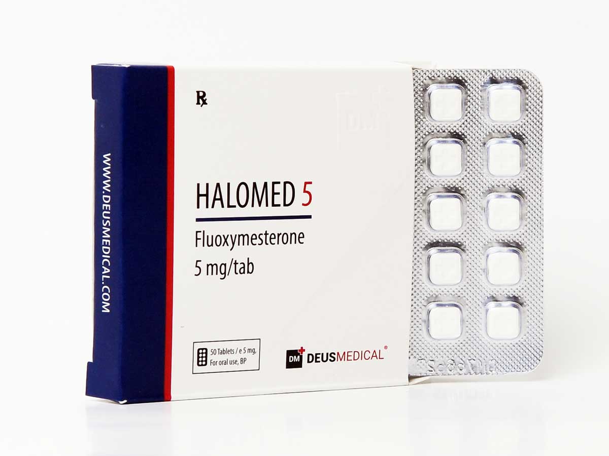 Halomed 5mg – Fluoximesterona – Deus Medical