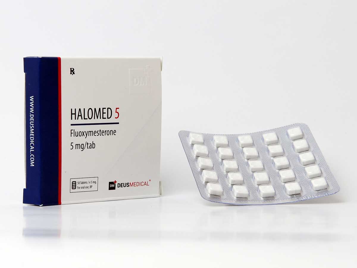 Halomed 5mg – Fluoximesterona – Deus Medical - Imagem 2