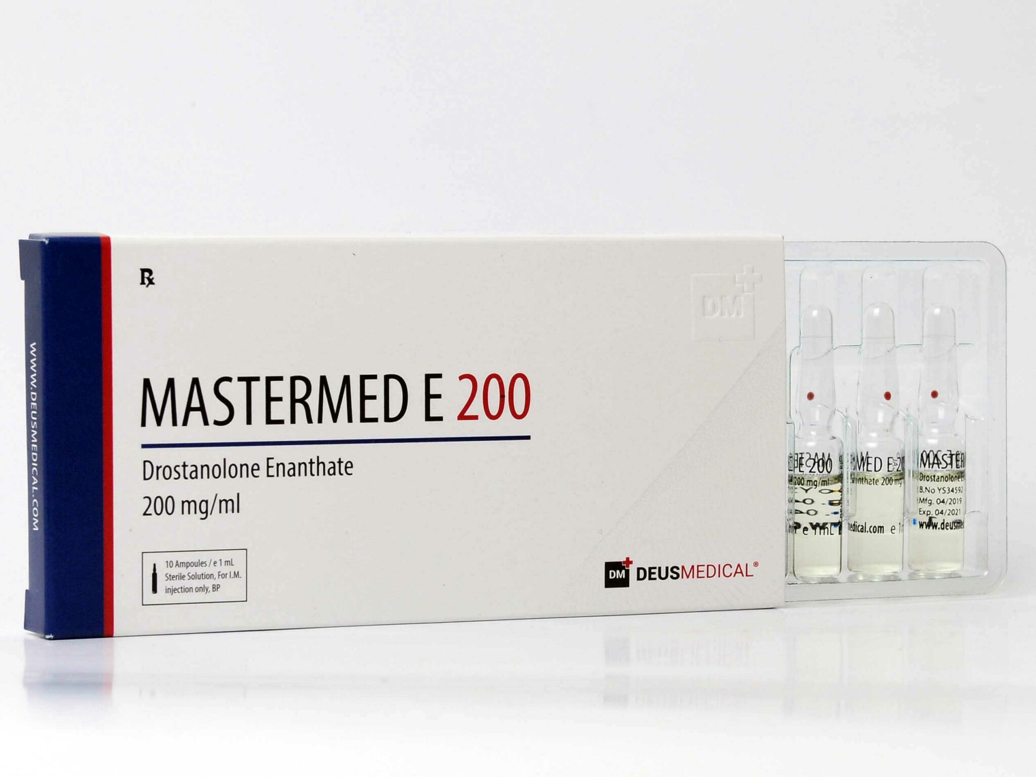 Mastermed E 200mg – Enantato de Drostanolona – Deus Medical