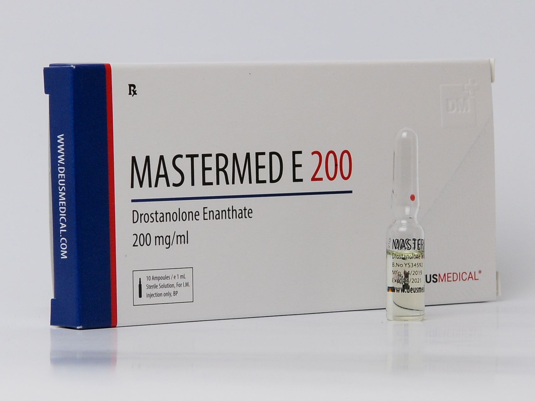 Mastermed E 200mg – Enantato de Drostanolona – Deus Medical - Imagem 3