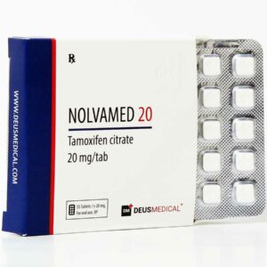 Nolvamed 20mg – Citrato de Tamoxifeno – Deus Medical