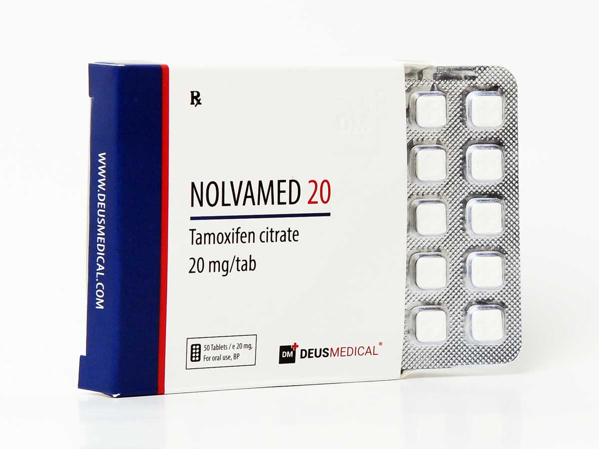 Nolvamed 20mg – Citrato de Tamoxifeno – Deus Medical
