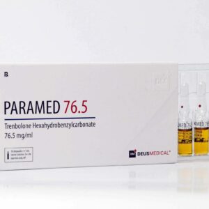 Paramed 76,5 mg – Hexahidrobenzilcarbonato de trembolona – Deus Medical
