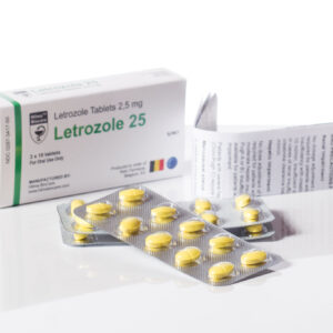 Letrozol 2,5mg – Antiestrogênio, diminui o acúmulo de gordura e diminui a retenção de água