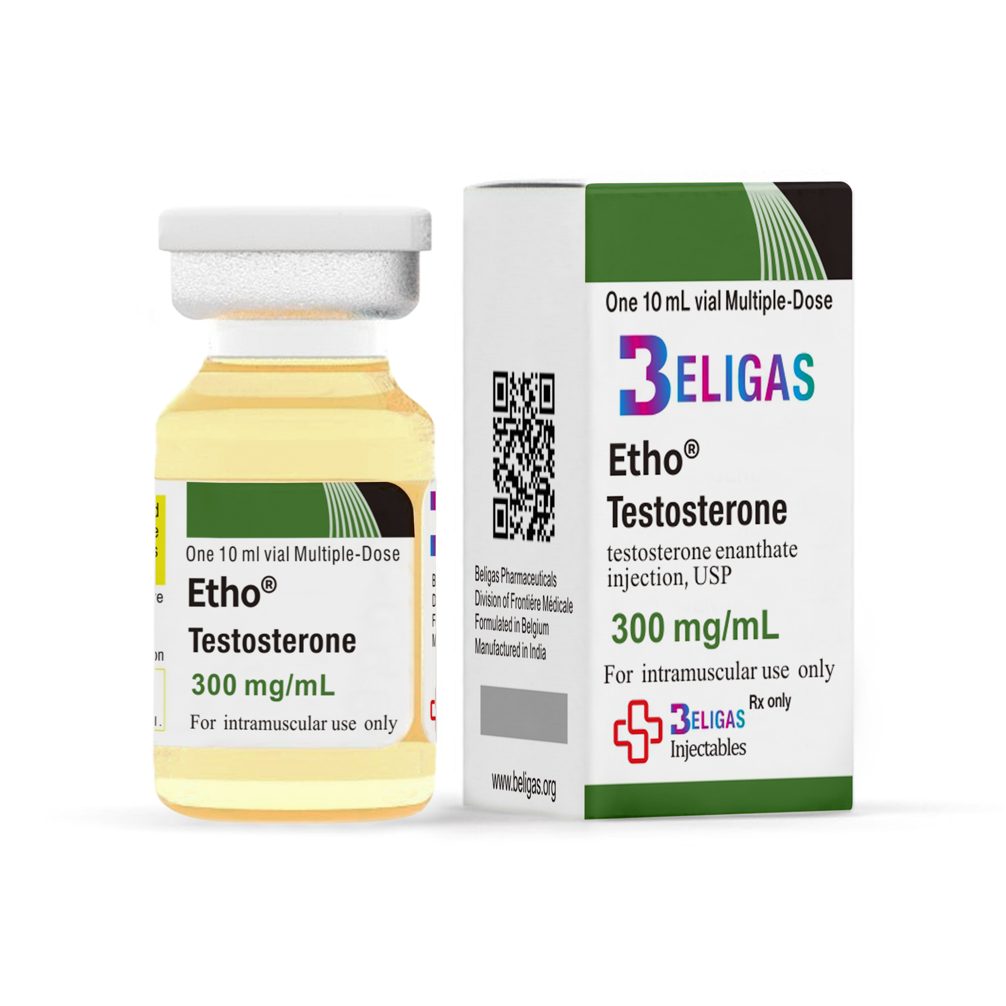 Etho® - Testosterona <p class="fgs">Enantato de Testosterona 300mg</p>