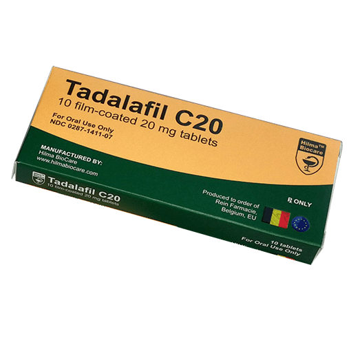 Tadalafil C20 20mg – 10 revestidos por película – Hilma
