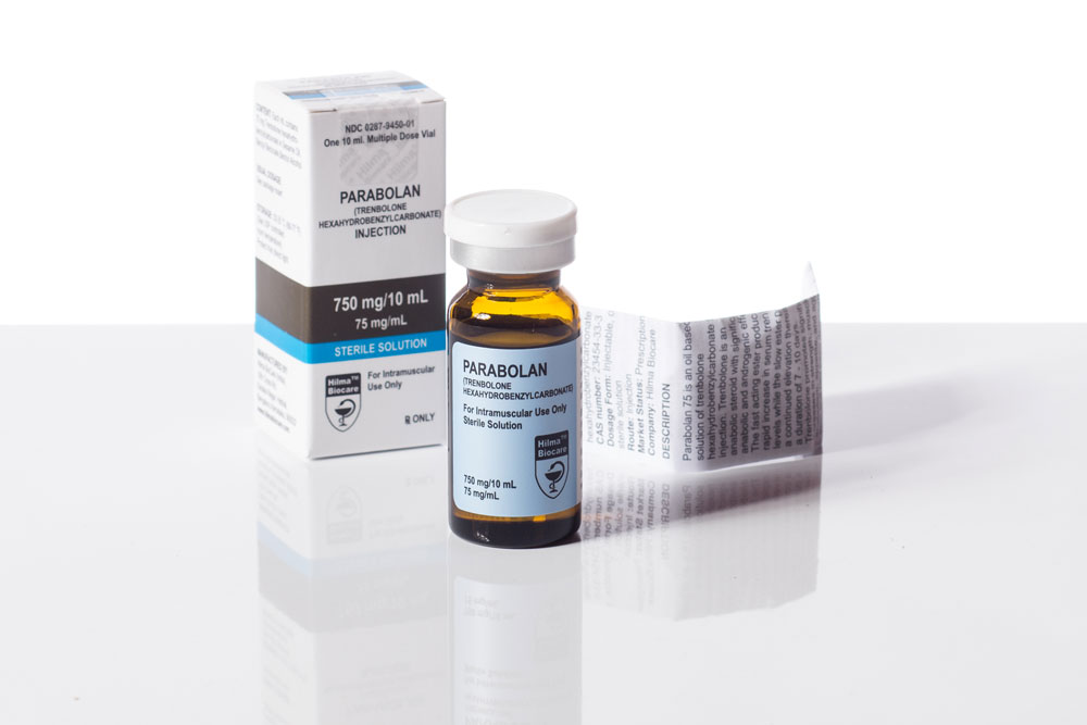 Tren Hex 75mg – Parabolan para força, massa muscular magra rápida e definição