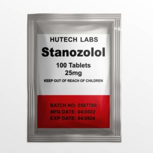 Estanozolol 25 mg * 100 comprimidos - Hutech Labs