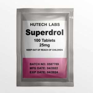 Superdrol 25mg * 100tabs - Hutech Labs