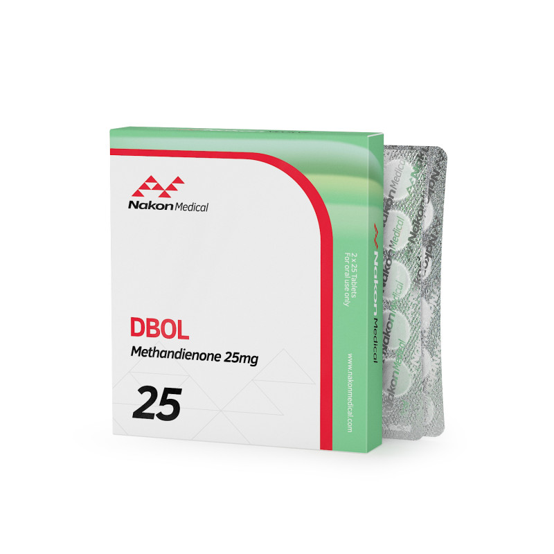 Dbol 25mg - Nakon Medical - Internacional