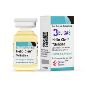 Helio Clen® Ioimbina<p class="fgs">Clenbuterol 40mcg, Ioimbina 5,5mg, 40mcg e 5,5mg</p>