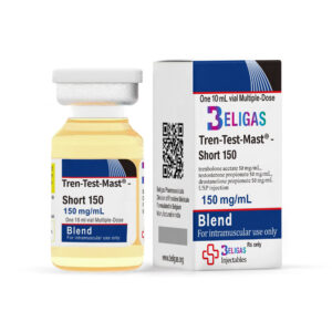 Tren Test Mast® Short <p class="fgs">Acetato de trembolona 50mg, Propionato de trembolona 50mg, Propionato de drostanolona 50mg, 150mg</p>
