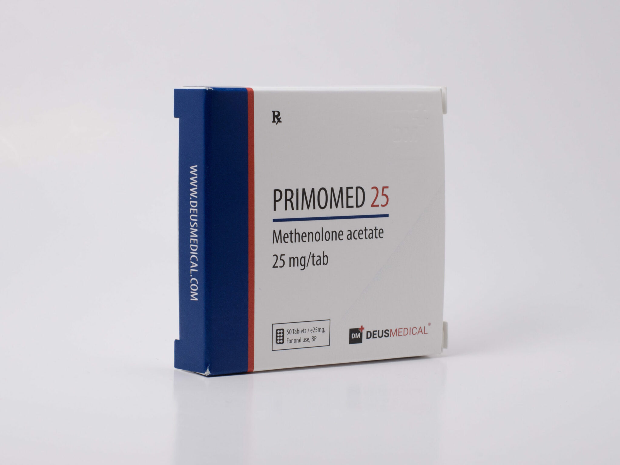 Primomed 25mg - Acetato de Metenolona - Deus Medical