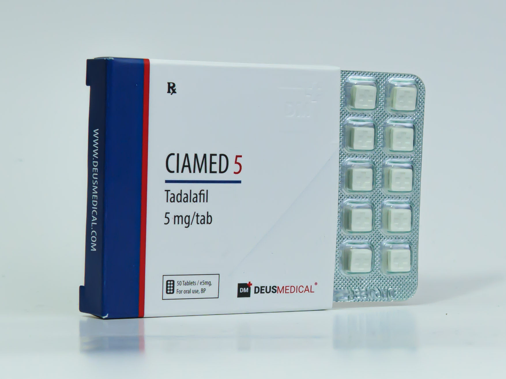 Ciamed 5mg - Tadalafil - Deus Medical - Imagem 2