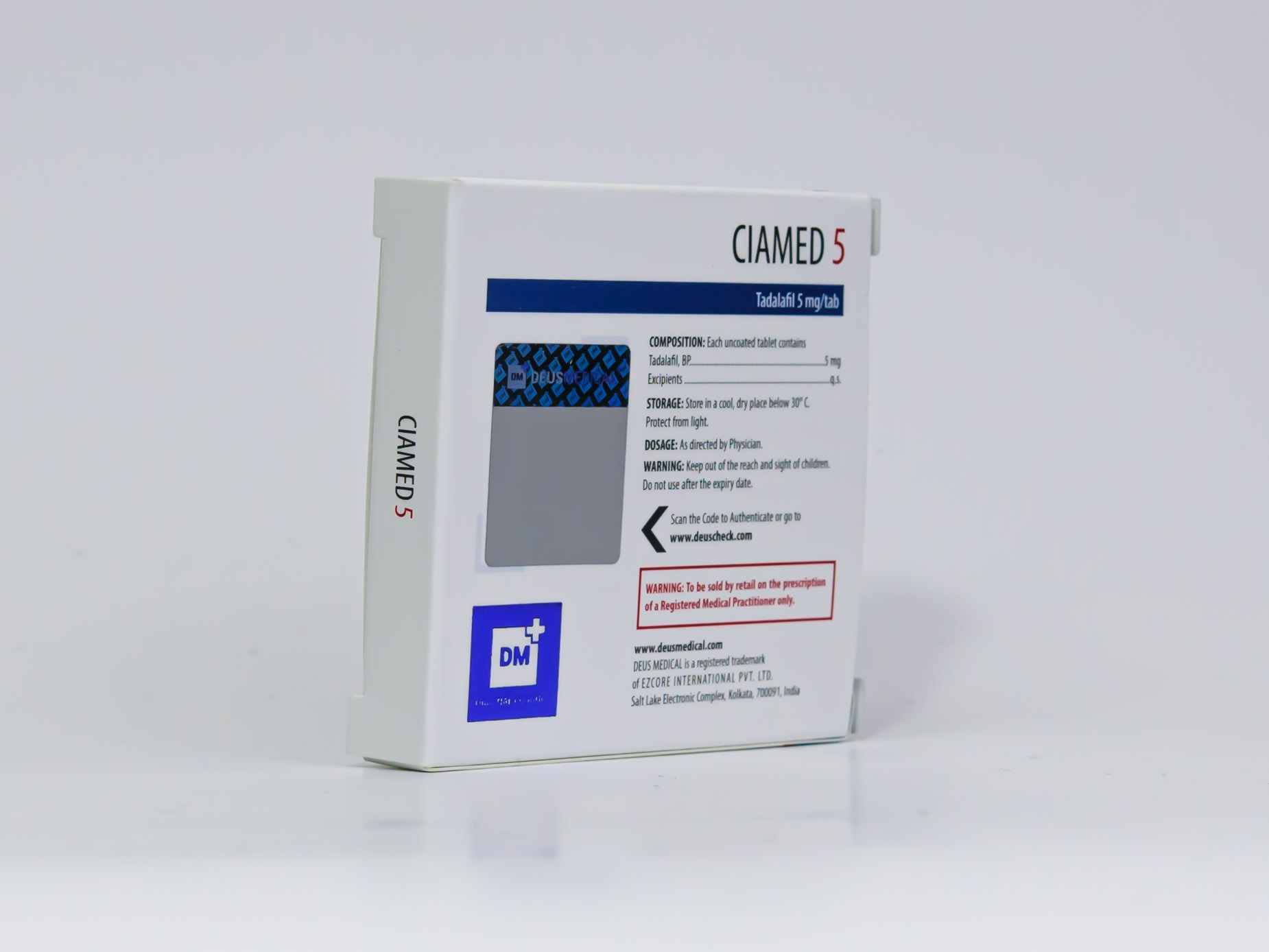 Ciamed 5mg - Tadalafil - Deus Medical - Imagem 4