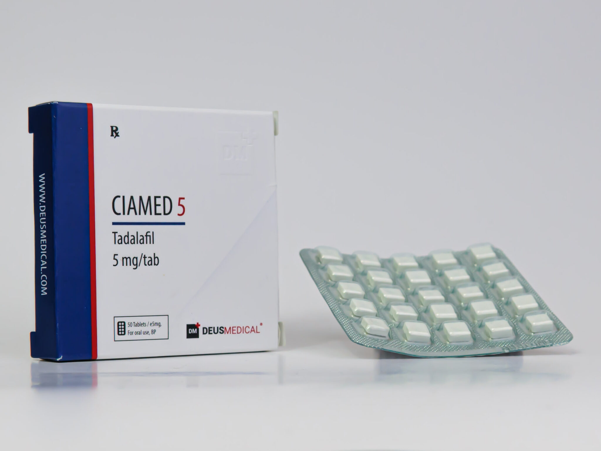 Ciamed 5mg - Tadalafil - Deus Medical - Imagem 3