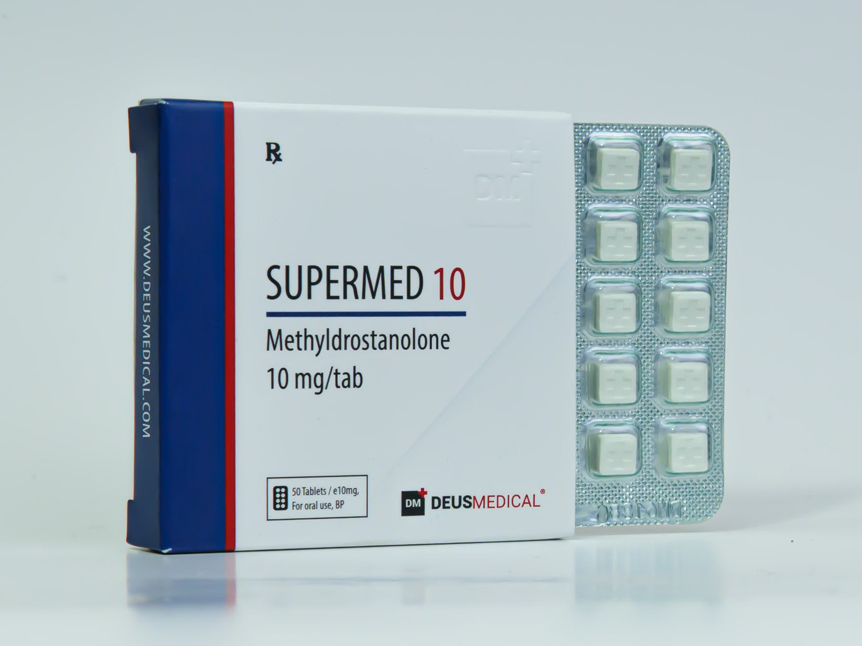 Supermed 10mg - Metildrostanolona - Deus Medical - Imagem 2