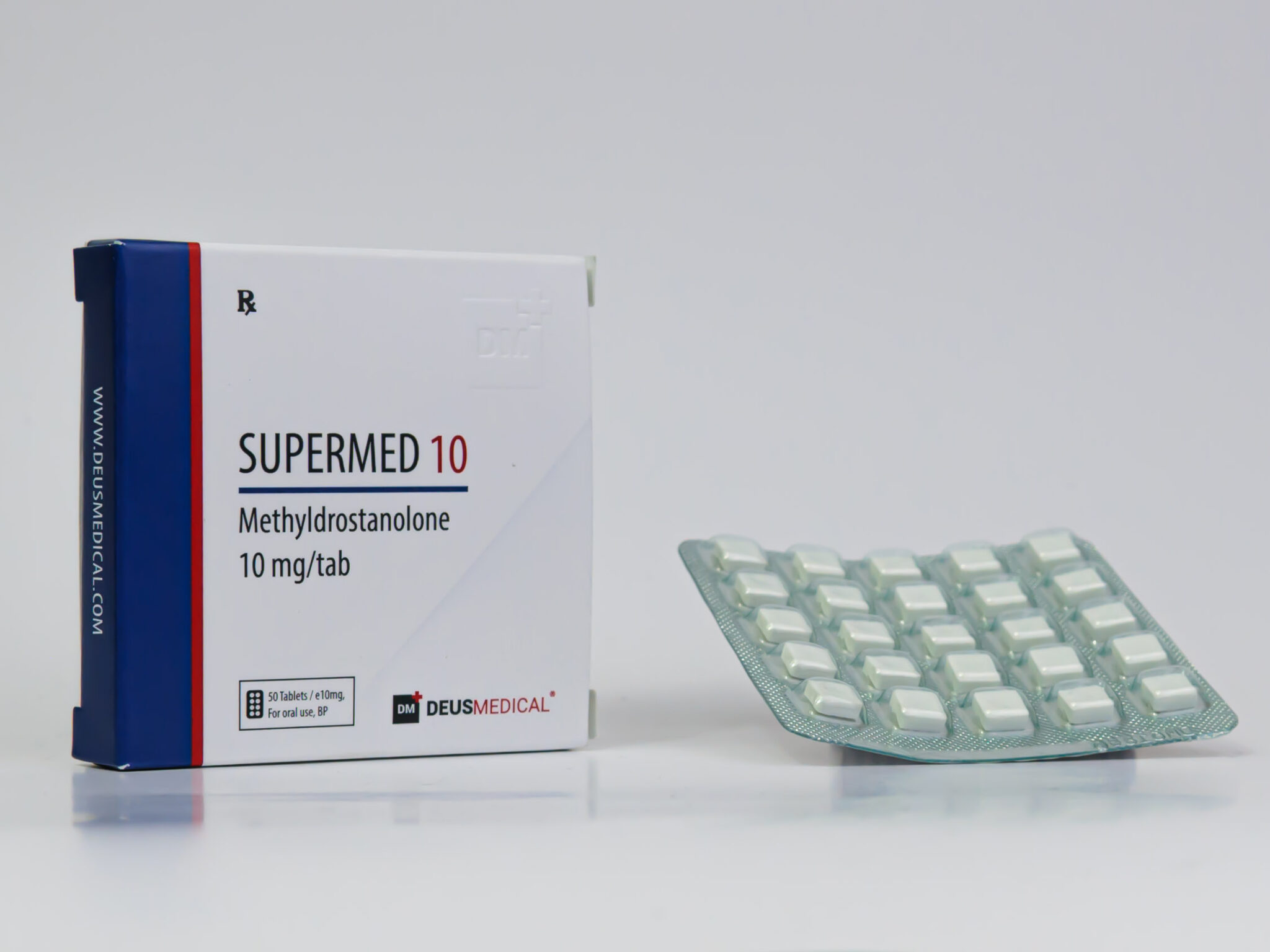Supermed 10mg - Metildrostanolona - Deus Medical - Imagem 3