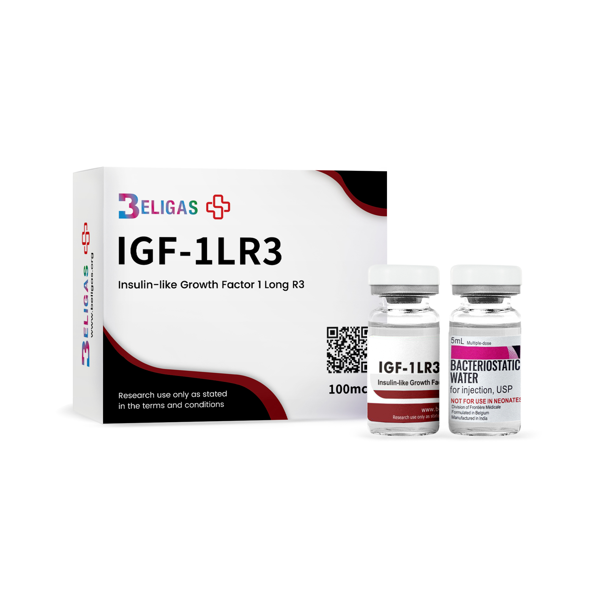IGF-1 LR3 <p class="fgs">Fator de crescimento semelhante à insulina 100mcg</p>