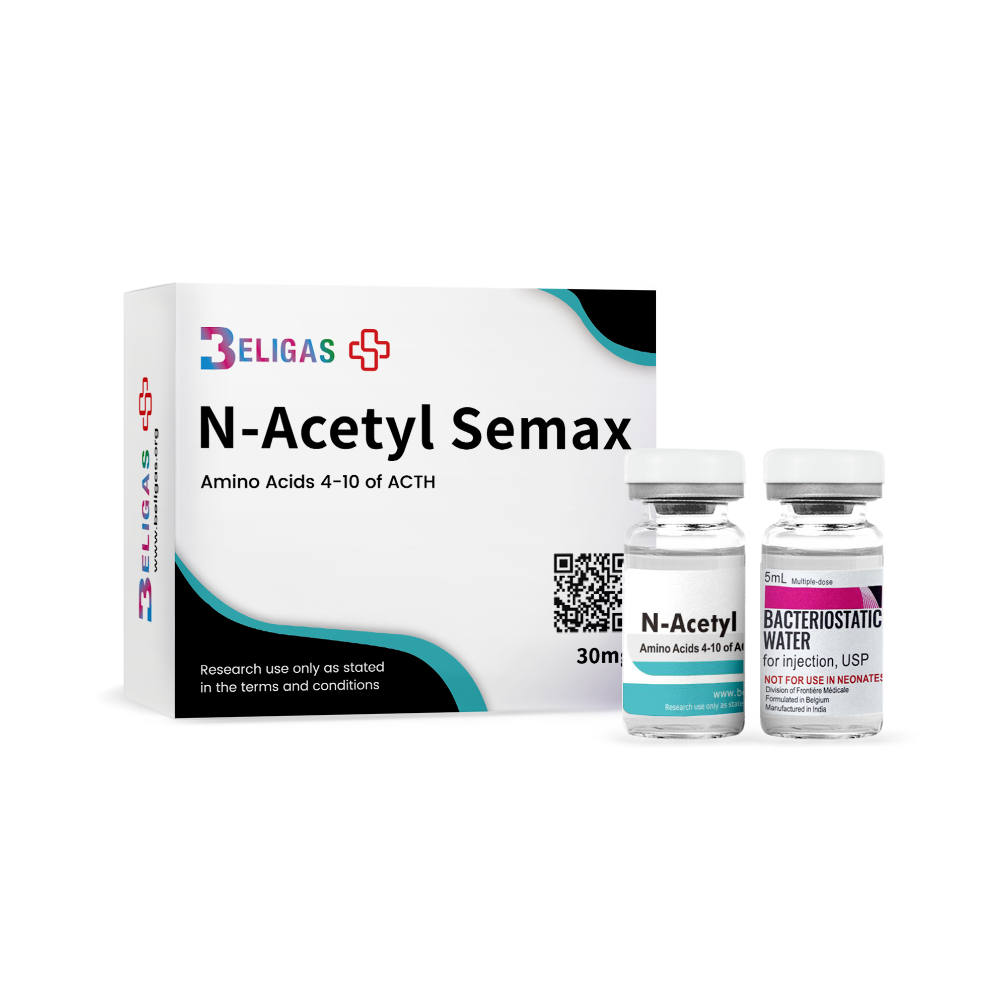 N-Acetil Semax<p class="fgs">Aminoácido 4-10 com ACTH 30mg</p>