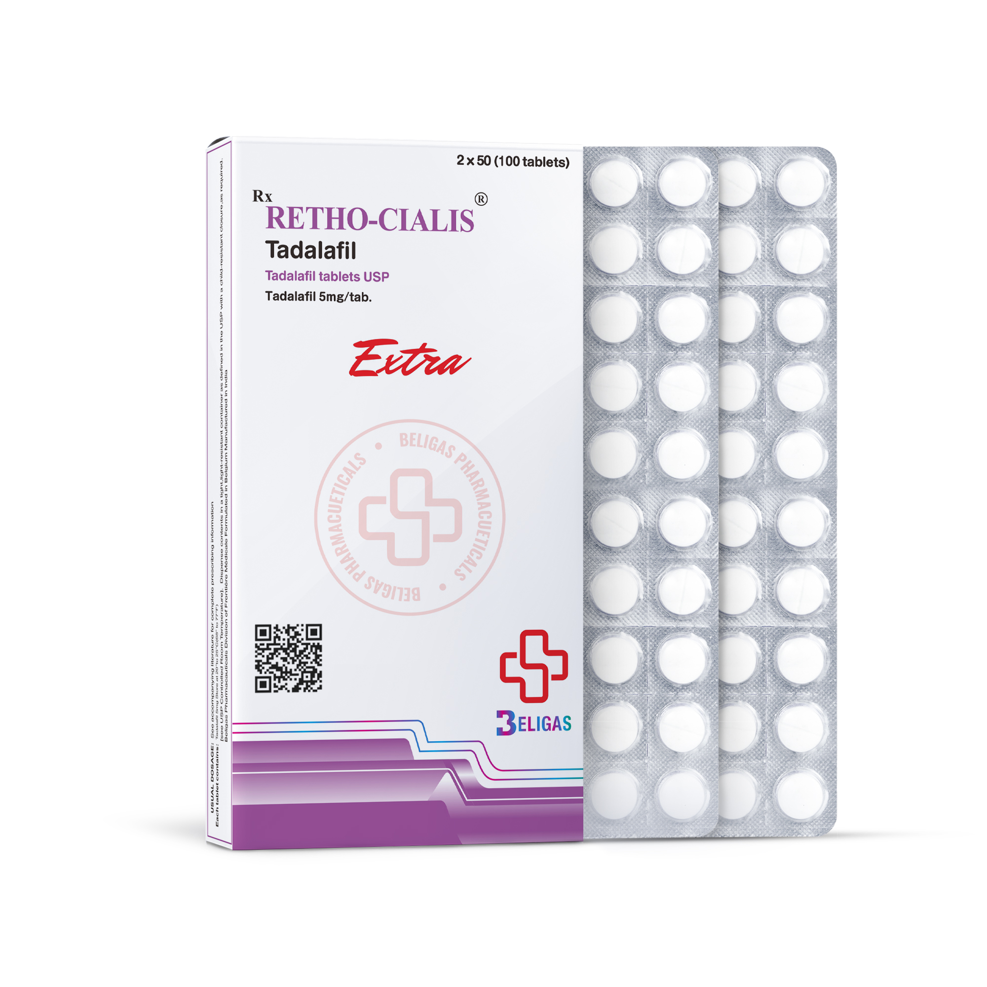 Retho - Cialis® <p class="fgs">Tadalafila 5mg</p>