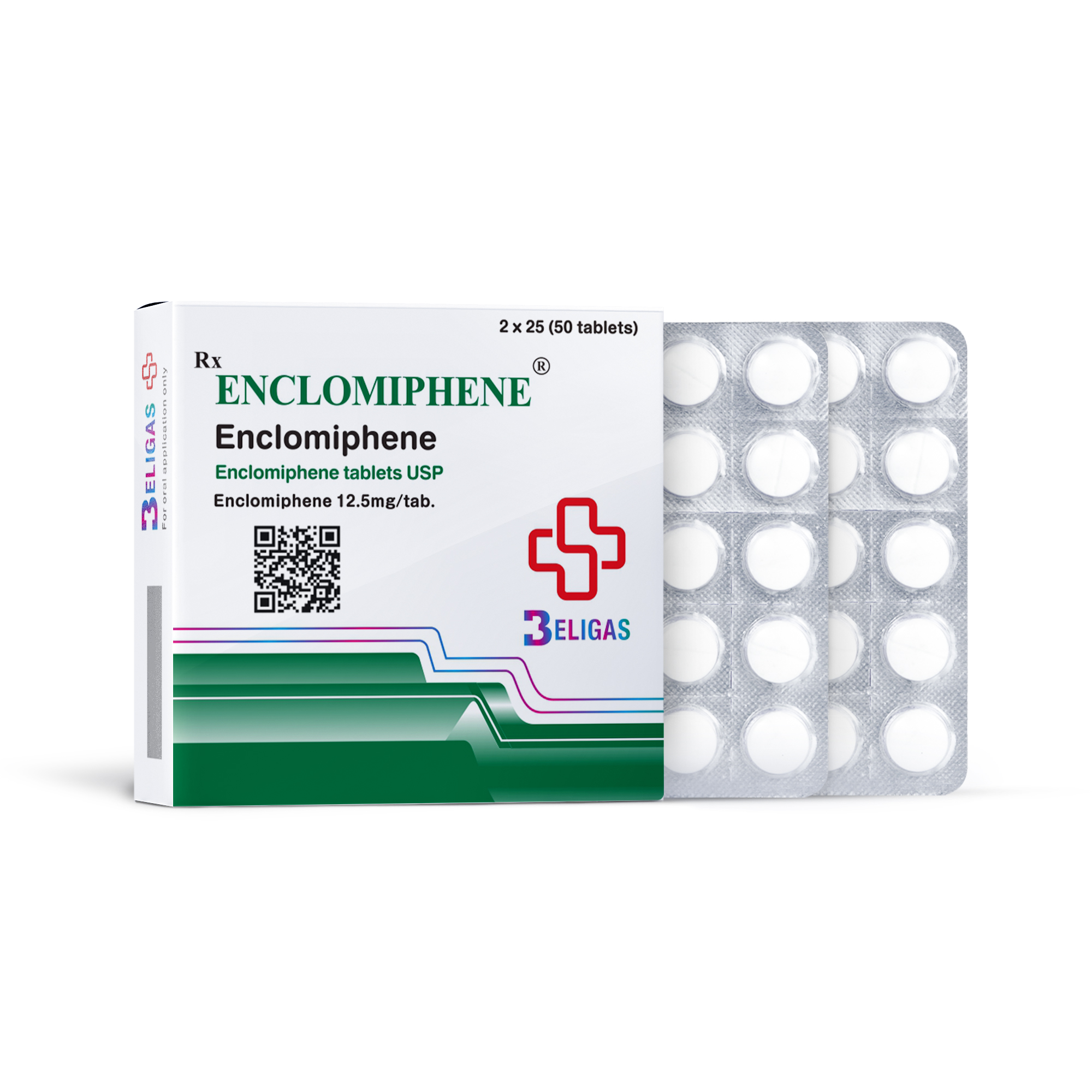 Enclomifeno® <p class="fgs">Comprimidos de enclomifeno 12,5 mg</p>