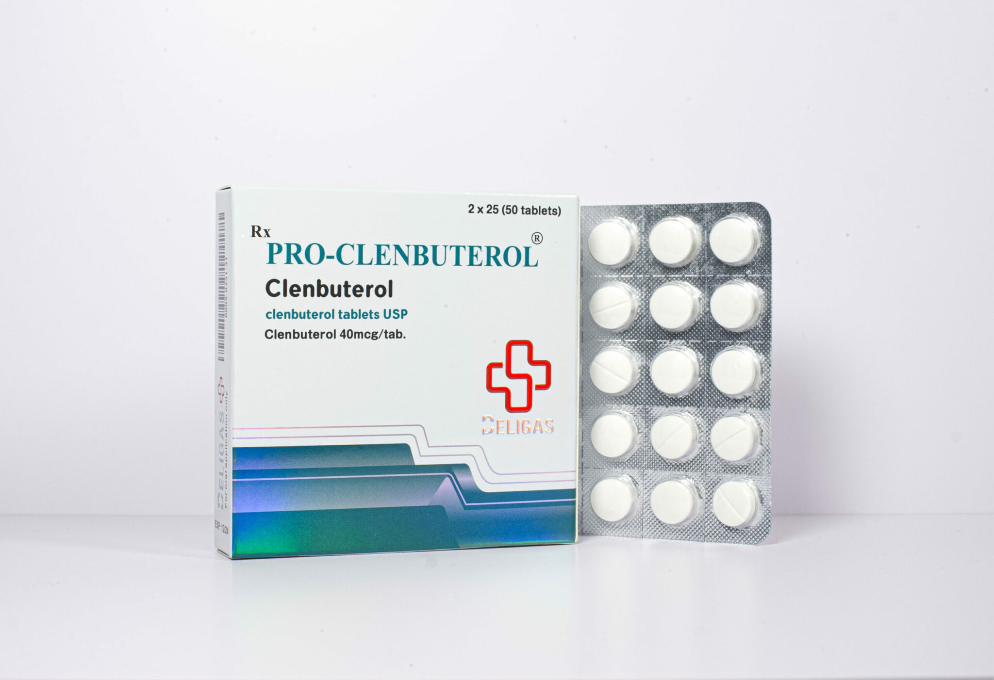 Clenbuterol 40mcg - Armazém Internacional