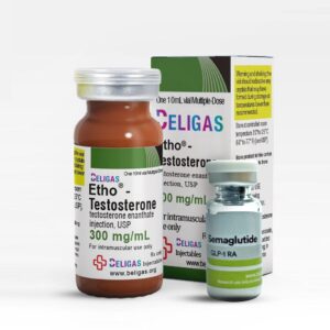 Semaglutida + Etho - Testosterona<p class="fgs">GLP-1 RA 5mg + Enantato de testosterona 300mg</p>