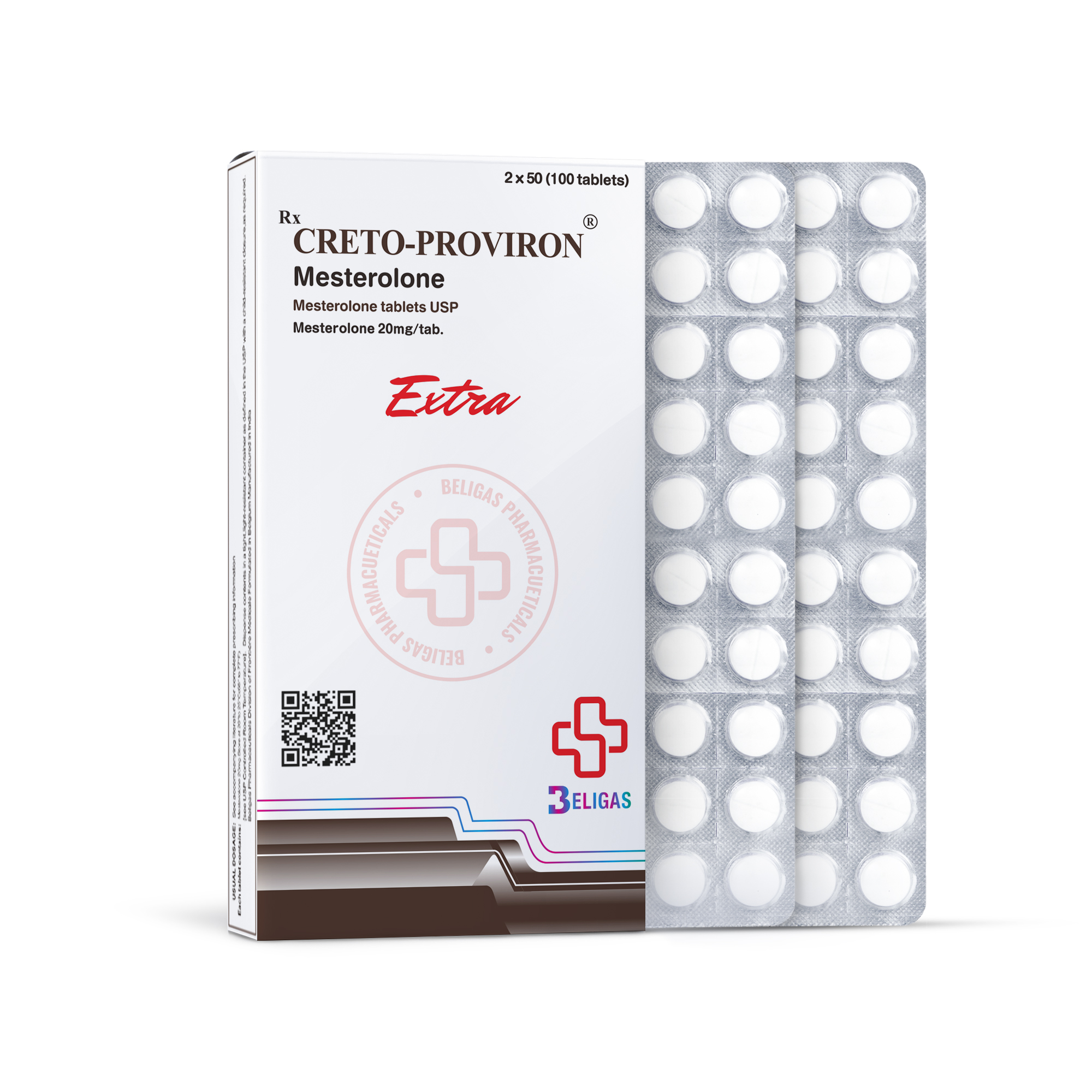 Creto - Proviron® <p class="fgs">Mesterolona 20mg</p>