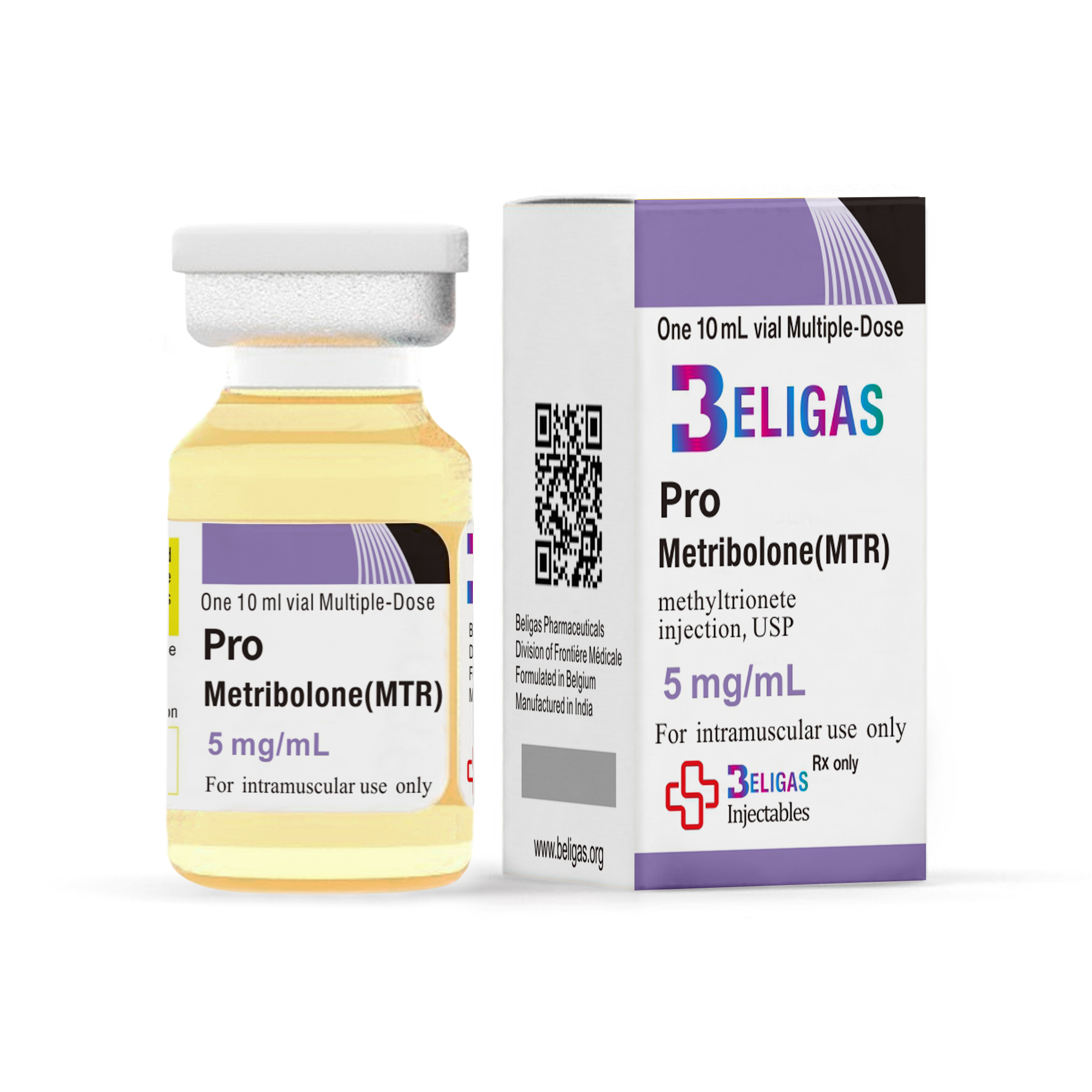 Pró - Metribolona (MTR) <p class="fgs">Injeção de metiltriionato 5mg</p>