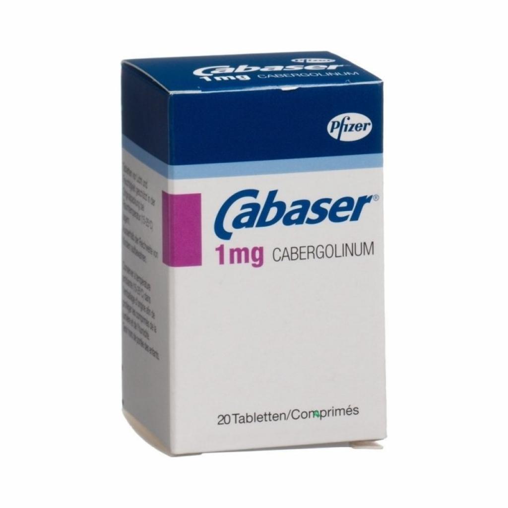 CABASER 20 comprimidos x 1mg