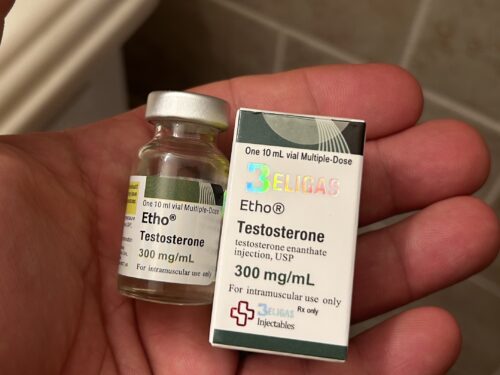 Clique para ver em tela cheia Etho® - Testosterona <p class="fgs">Testosterona Enantato 300mg</p> avaliação de fotos