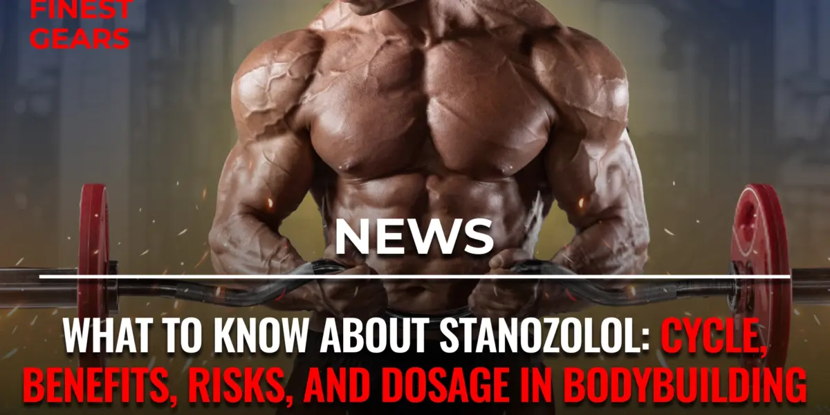 Fisiculturista se preparando para um ciclo de corte usando Stanozolol (Winstrol)