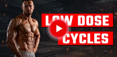 Imagem de Derek de More Plates More Dates discutindo ciclos de baixas doses de esteróides para uma musculação mais segura e melhor crescimento muscular.