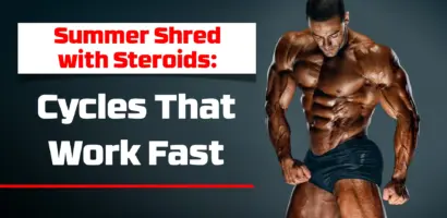 Fisiculturista mostrando físico magro e desfiado após ciclo de corte de esteróides no verão