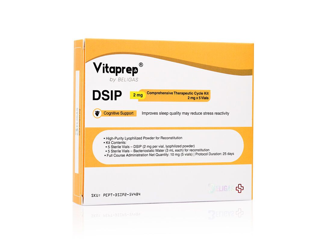 DSIP, 2 mg (1 ciclo completo: 10 mg no total)