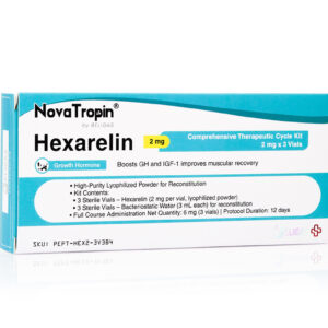 Hexarelina, 2 mg (1 ciclo completo: 6 mg no total)