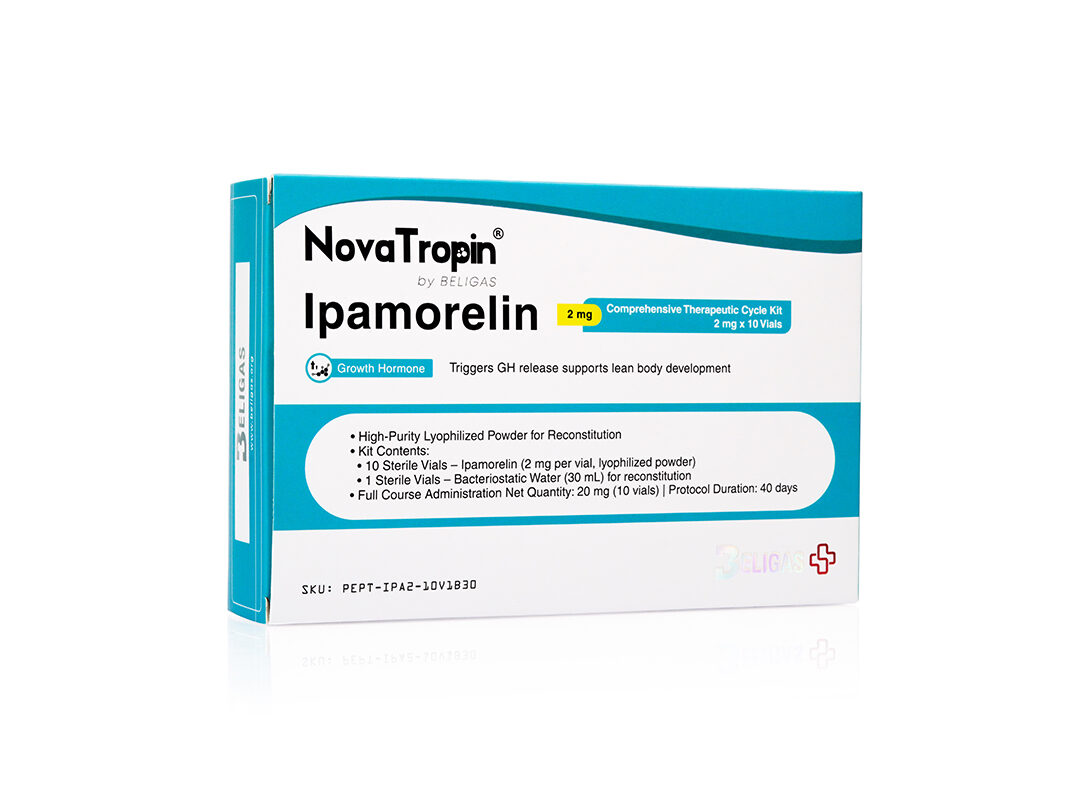 Ipamorelin, 2 mg (1 ciclo completo: 20 mg no total)