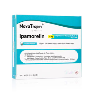 Ipamorelin, 5 mg (1 ciclo completo: 25 mg no total)