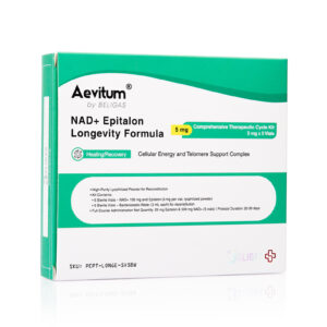 NAD+ e Epitalon, 5 mg (1 ciclo completo: 25 mg no total)