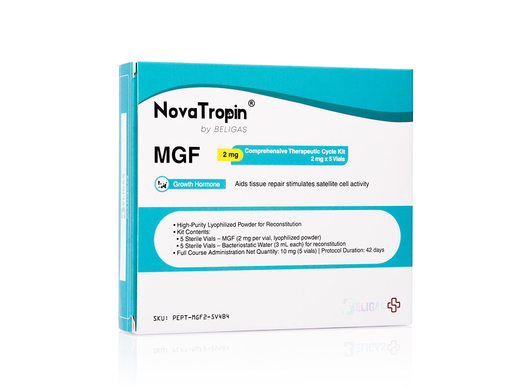 MGF, 2 mg (1 ciclo completo: 10 mg no total)