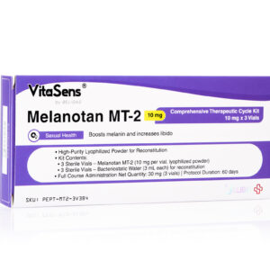 Melanotan MT-2, 10 mg (1 ciclo completo: 30 mg no total)
