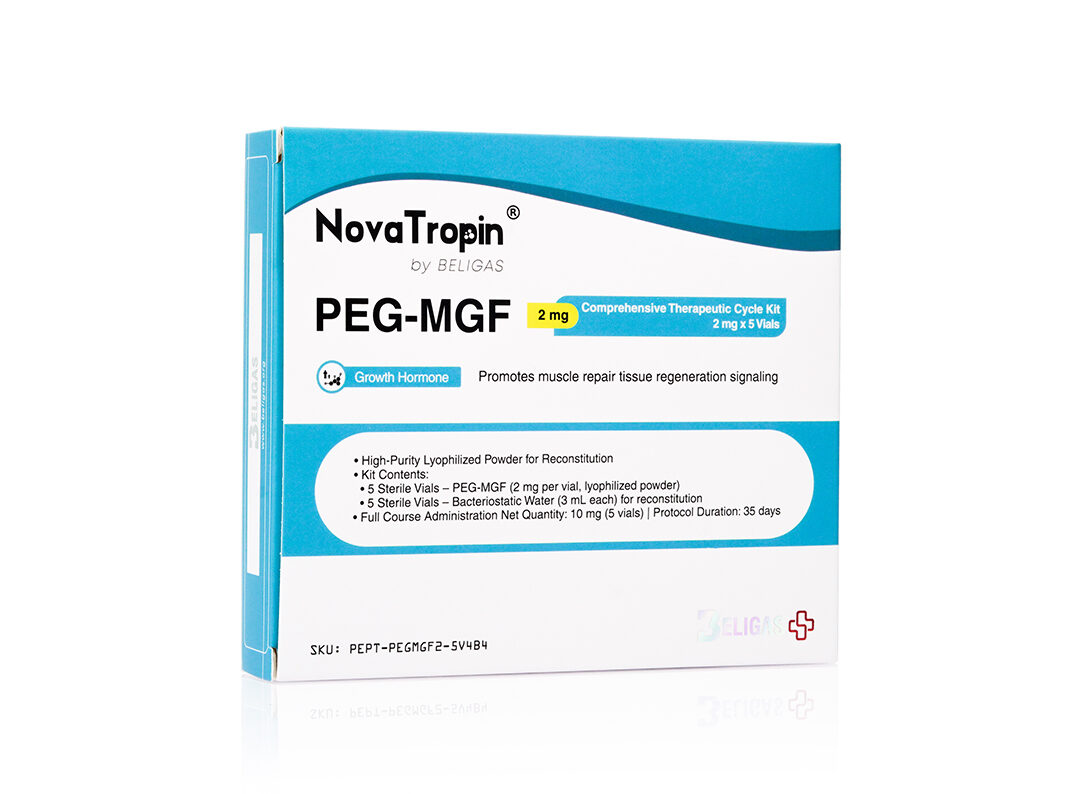 PEG-MGF, 2 mg (1 ciclo completo: 10 mg no total)