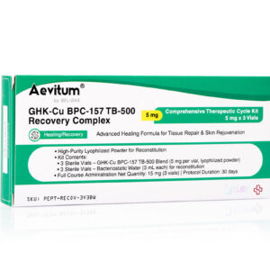 GHK-Cu BPC-157 TB-500, 5 mg (1 ciclo completo: 15 mg no total)
