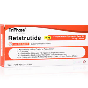 Retatrutida, 10 mg (1 ciclo completo: 30 mg no total)