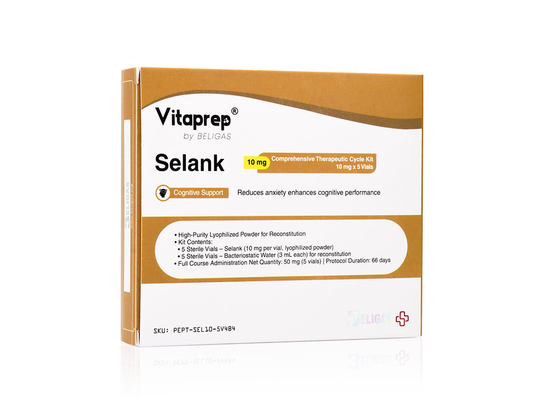 Selank, 10 mg (1 ciclo completo: 50 mg no total)